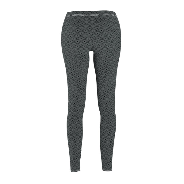 Semi-Circles Gray Leggings