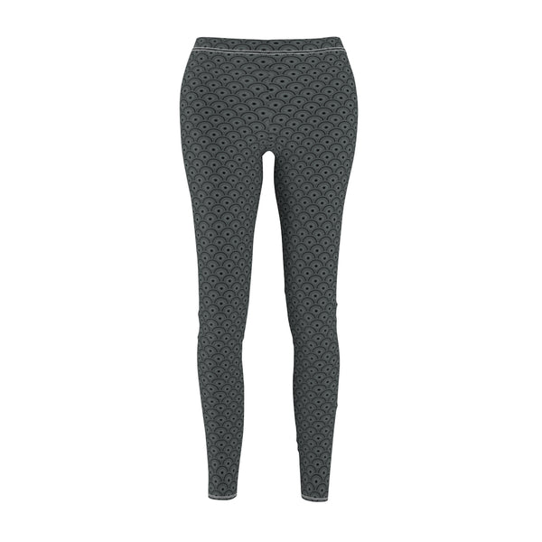 Semi-Circles Gray Leggings