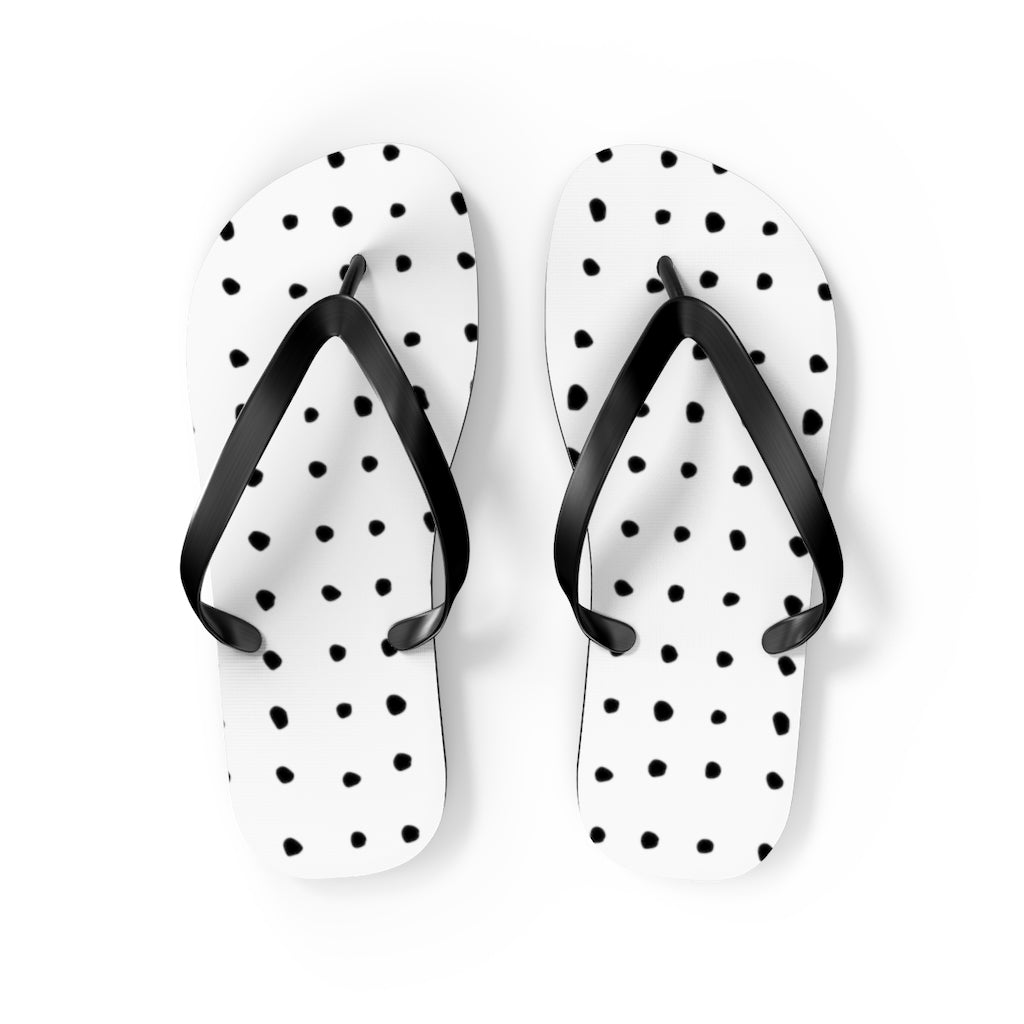Dotted Flip Flops
