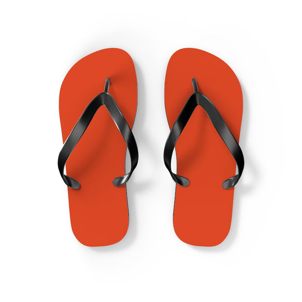 Red Flip Flops