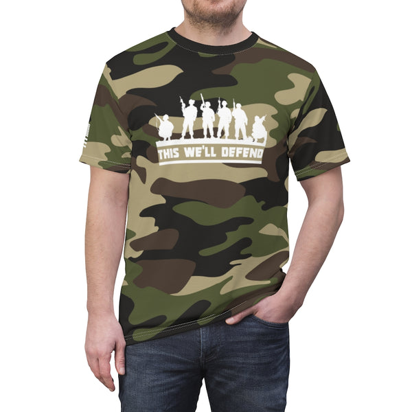 This We'll Defend Camouflage Tee
