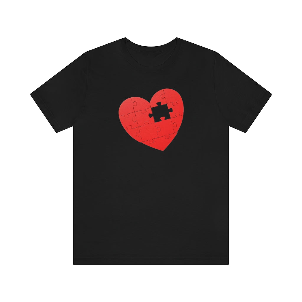 Heart Puzzle Tee// Couples Shirts