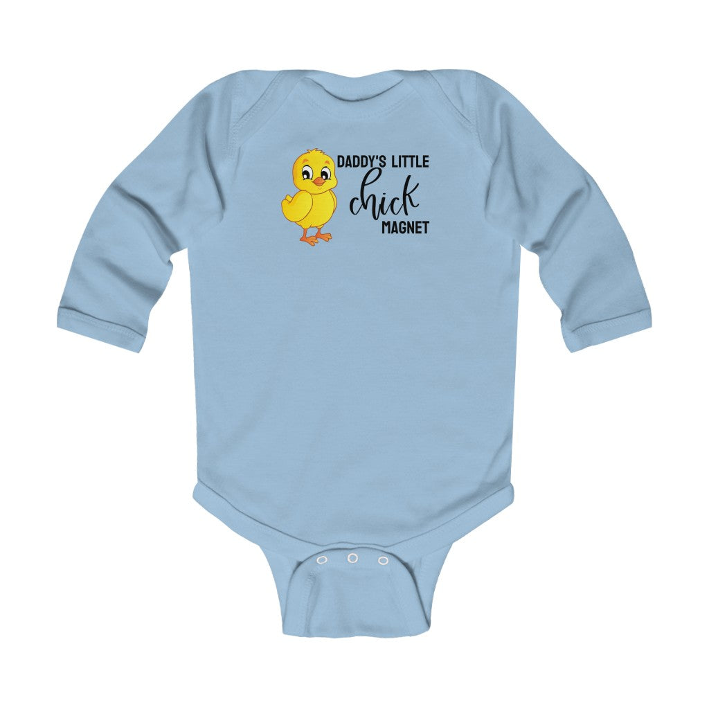 Daddy's Little Chick Magnet // Long Sleeve Bodysuit