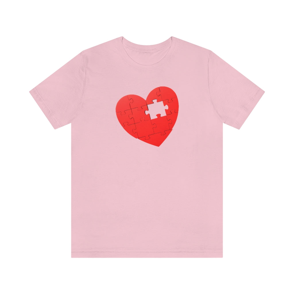 Heart Puzzle Tee// Couples Shirts