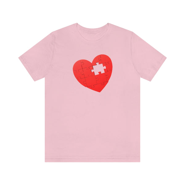 Heart Puzzle Tee// Couples Shirts