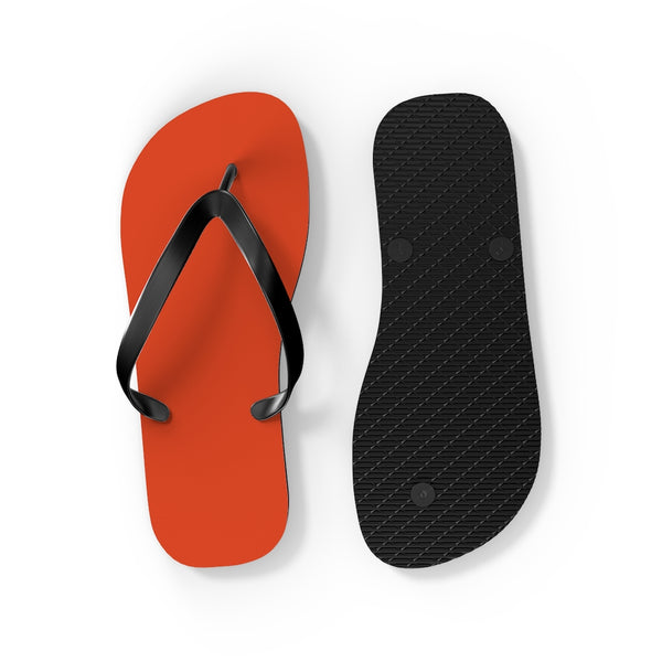 Red Flip Flops