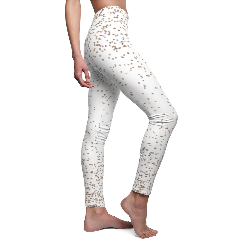 Gold Confetti Leggings