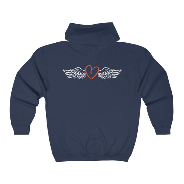 Love (with Arrow) Zip Hoodie
