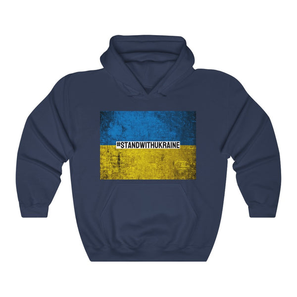I #STANDWITHUKRAINE // Unisex Heavy Blend Hooded Sweatshirt