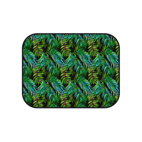 Tropical Leaves Car Mats (Set of 4)