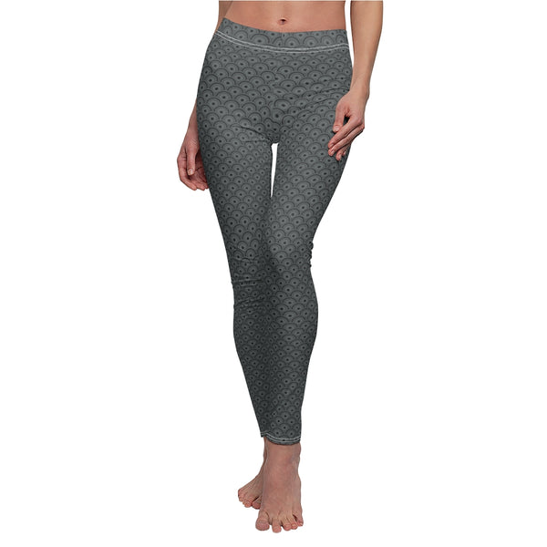 Semi-Circles Gray Leggings