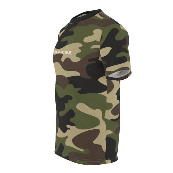 Camouflage Tee "Ha! Now you can't see me."