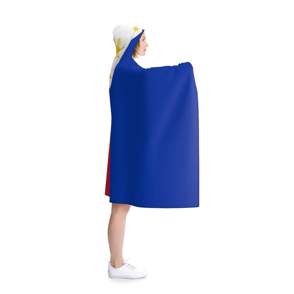 Filipino Flag Hooded Blanket