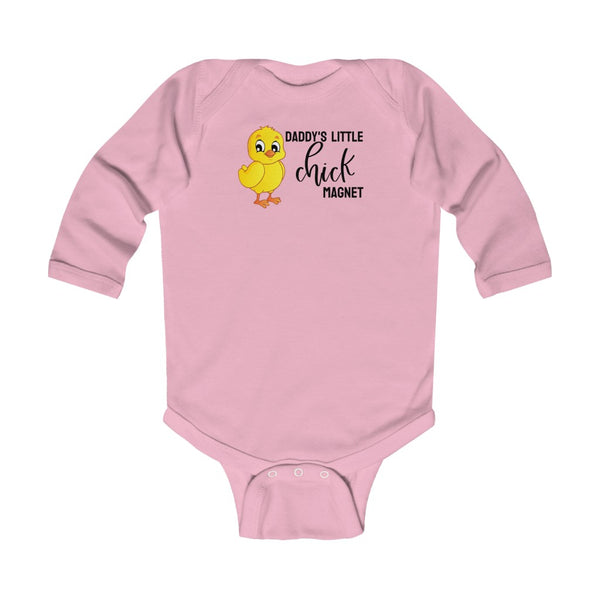 Daddy's Little Chick Magnet // Long Sleeve Bodysuit