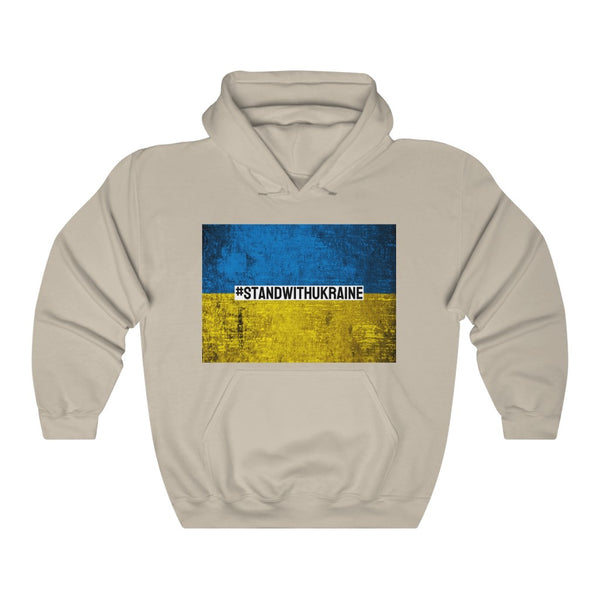 I #STANDWITHUKRAINE // Unisex Heavy Blend Hooded Sweatshirt