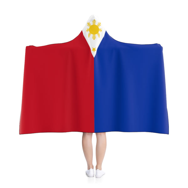 Filipino Flag Hooded Blanket