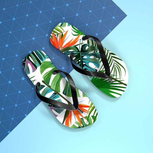 Birds of Paradise Flip Flops