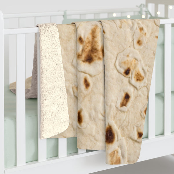 Tortilla Sherpa Fleece Blanket