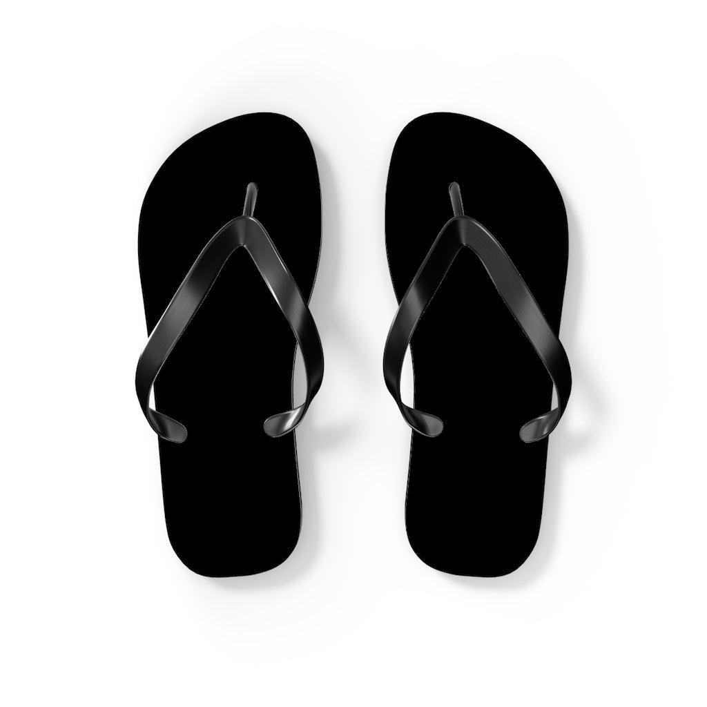 Black Flip Flops