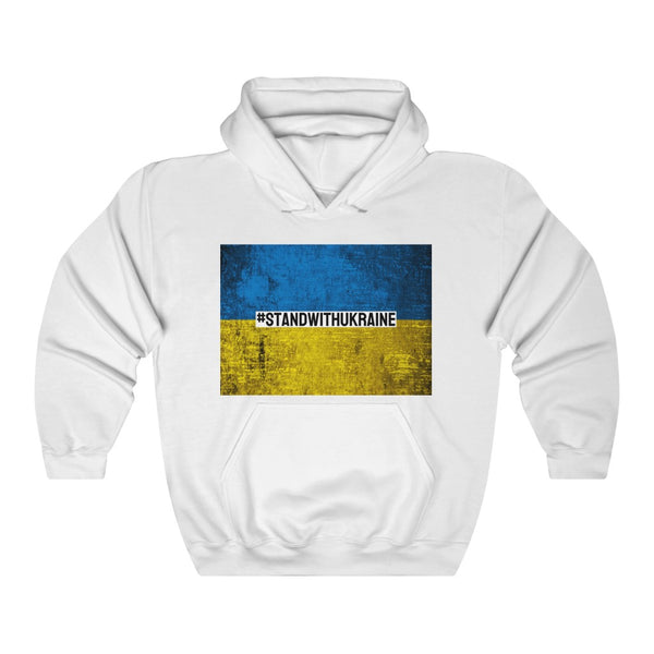 I #STANDWITHUKRAINE // Unisex Heavy Blend Hooded Sweatshirt