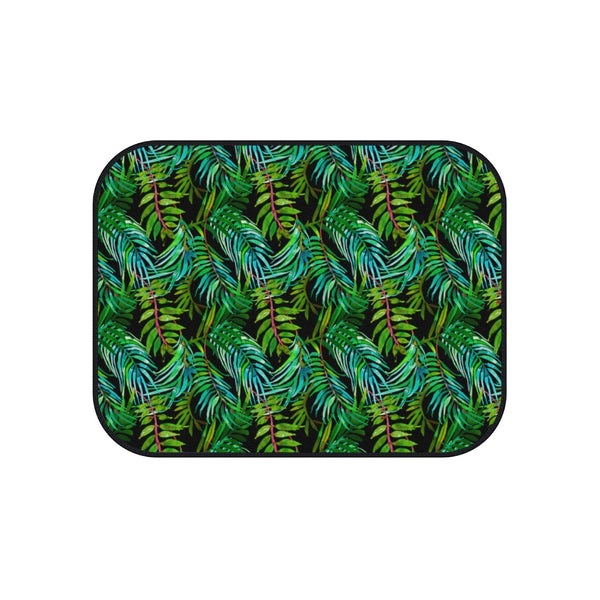 Tropical Leaves Car Mats (Set of 4)