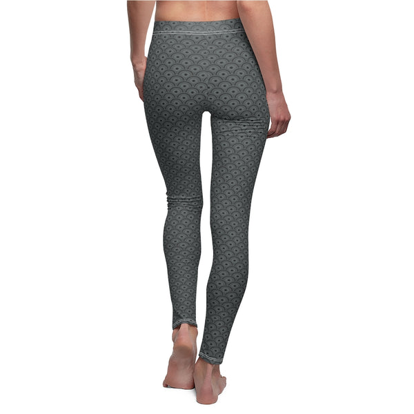 Semi-Circles Gray Leggings