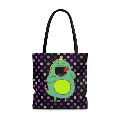 Hungry Dino Tote Bag