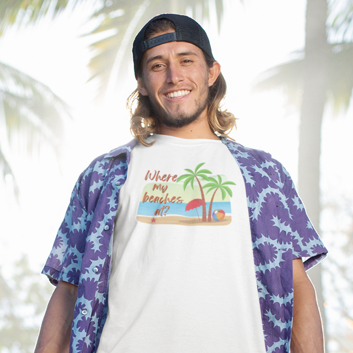 Where my beaches at? Tee