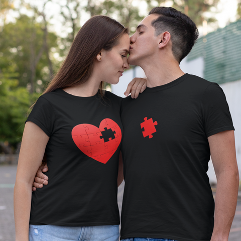Puzzle Piece Tee // Couples Shirts