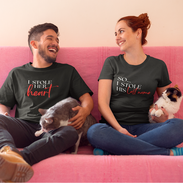 I Stole Her Heart Tee // Couples Shirts