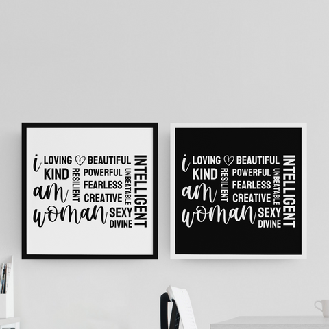 I am Woman Print // Digital Download