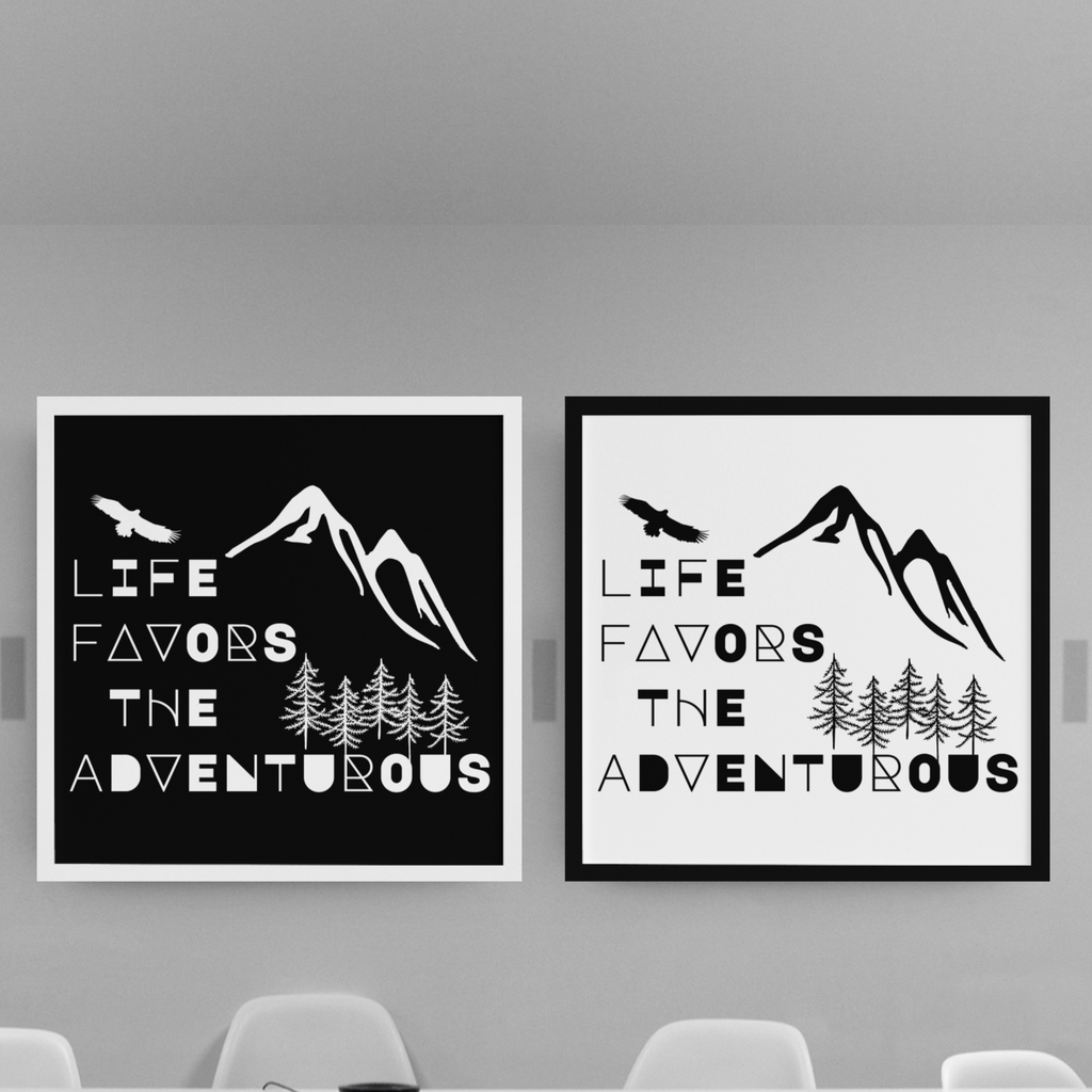 Life Favors the Adventurous Print // Digital Download