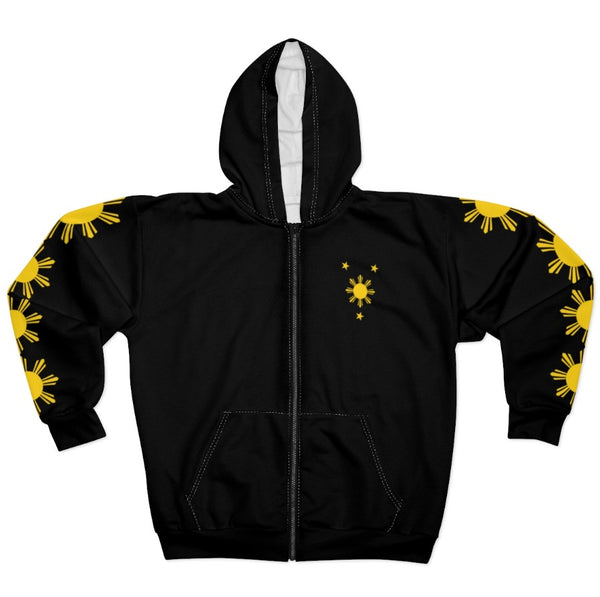 Filipino Sun Zip AOP Hoodie