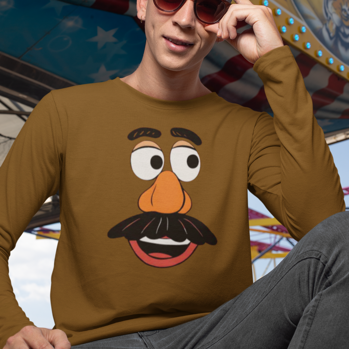 Mr Potato Head Lightweight Long Sleeve Tee