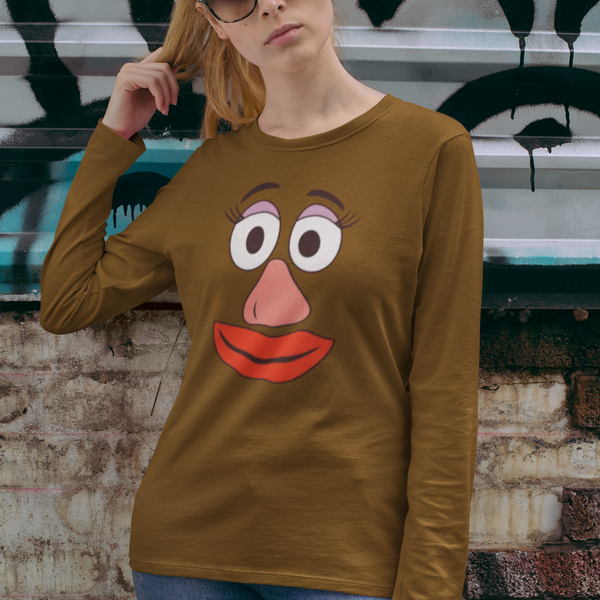 Mrs Potato Head Lightweight Long Sleeve Tee
