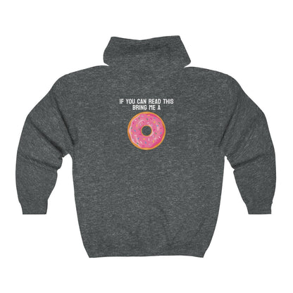 Donut Bother Me (Unless You Have Donuts) Zip Hoodie
