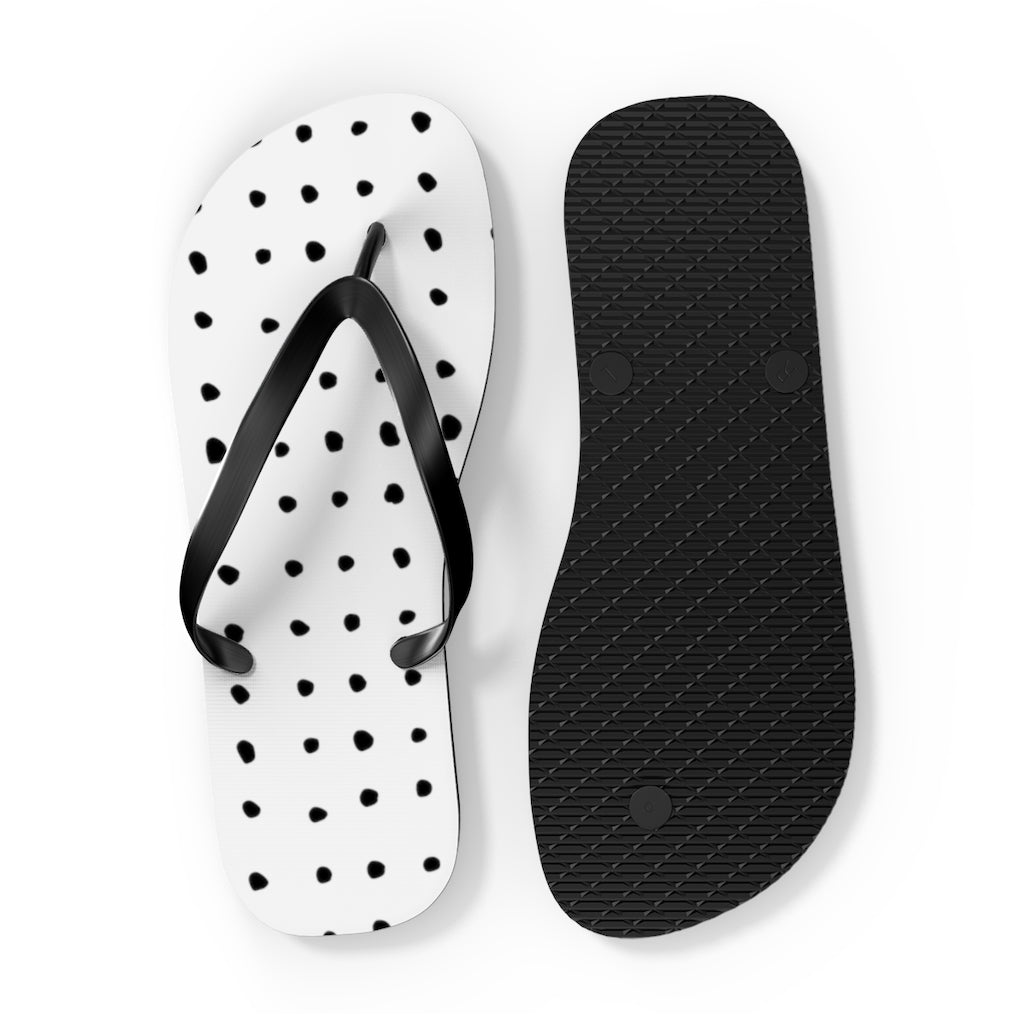 Dotted Flip Flops