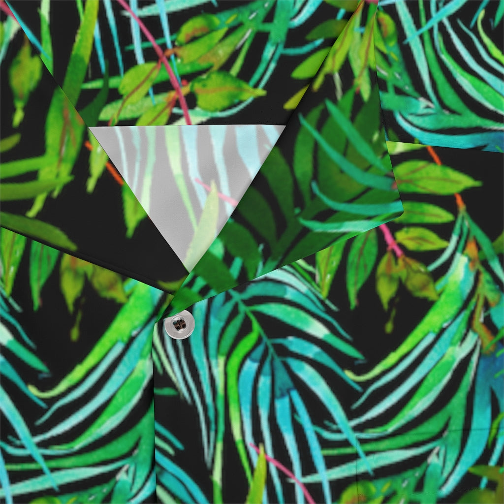 Tropical Leaves Hawaiian Shirt