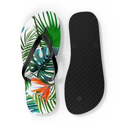 Birds of Paradise Flip Flops