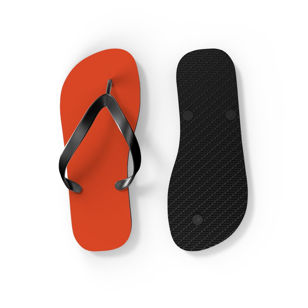 Red Flip Flops