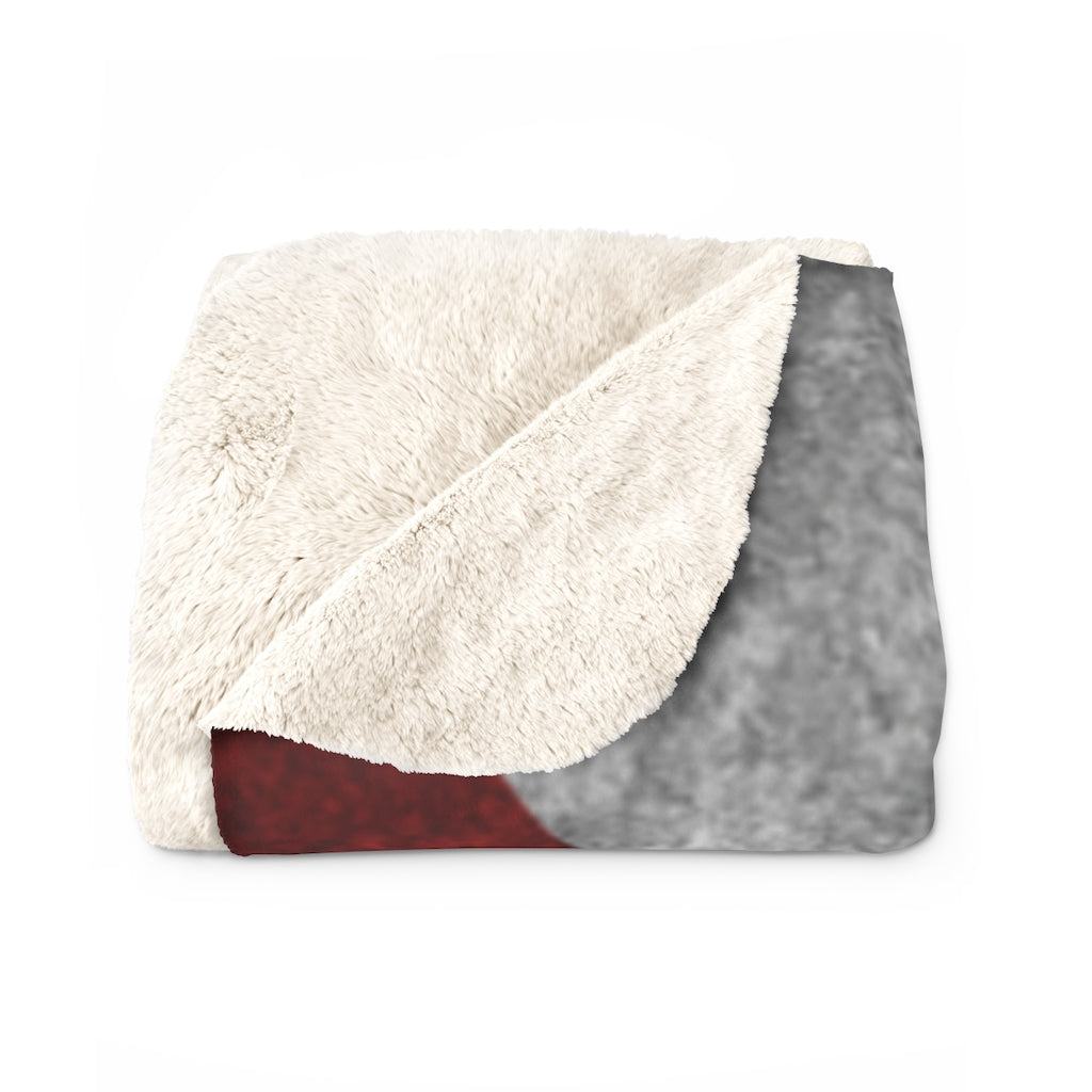 Distressed Filipino Flag Sherpa Fleece Blanket