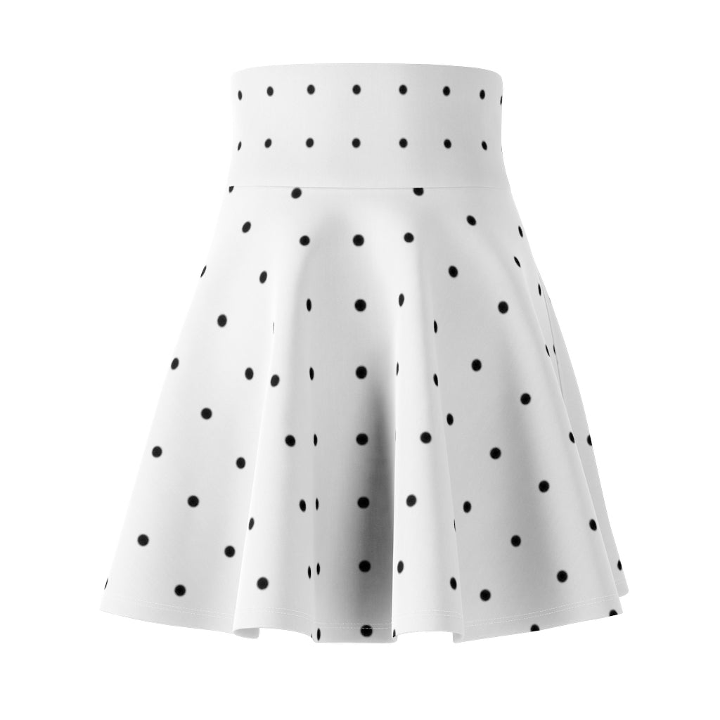 Dotted Skater Skirt