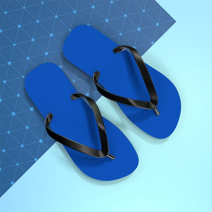 Blue Flip Flops