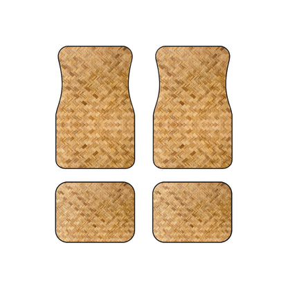 Basket Weave Car Mats (Set of 4)