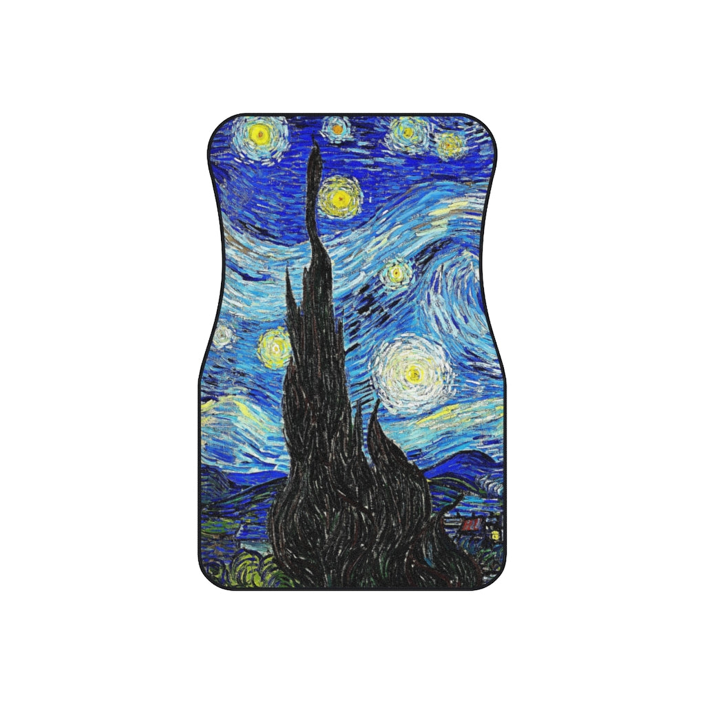 Van Gogh The Starry Night Car Mats (Set of 4)