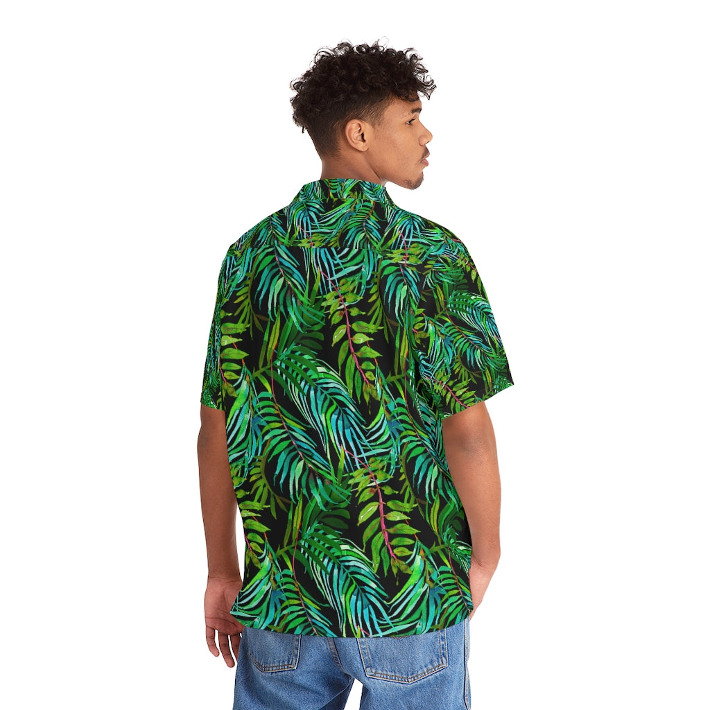Tropical Leaves Hawaiian Shirt