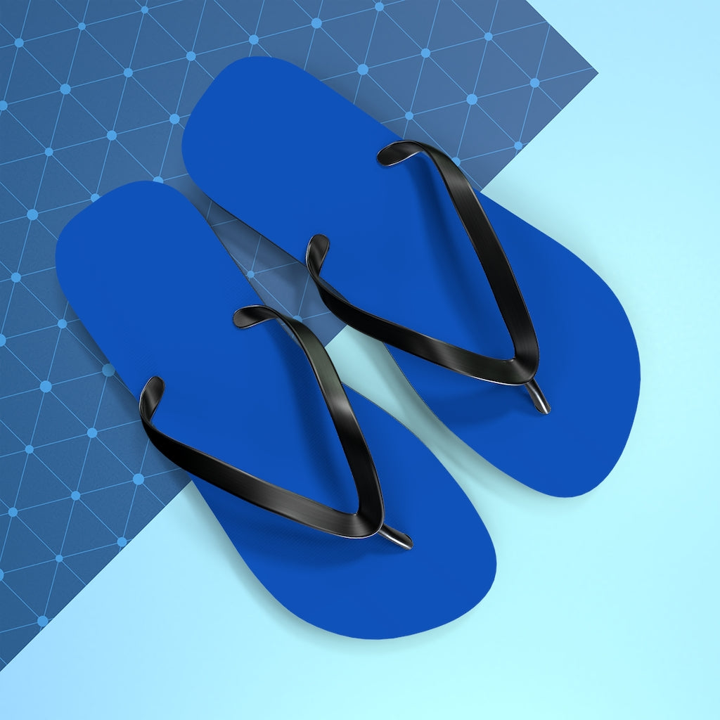 Blue Flip Flops