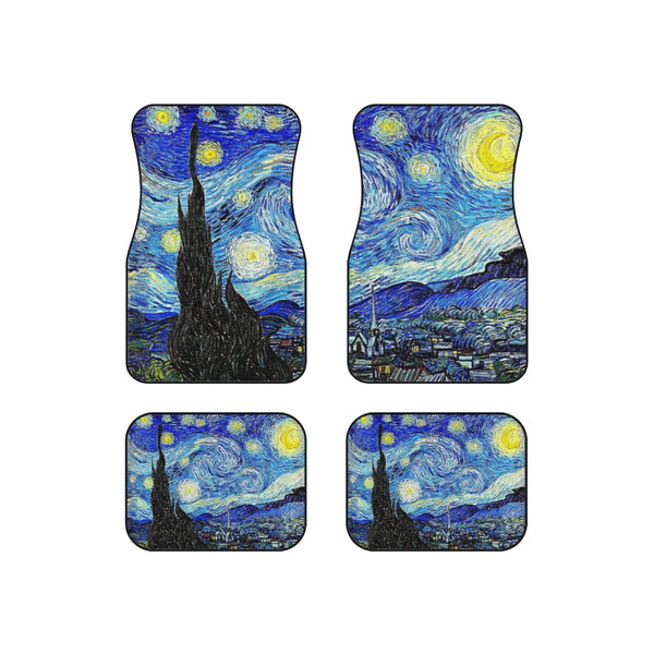 Van Gogh The Starry Night Car Mats (Set of 4)