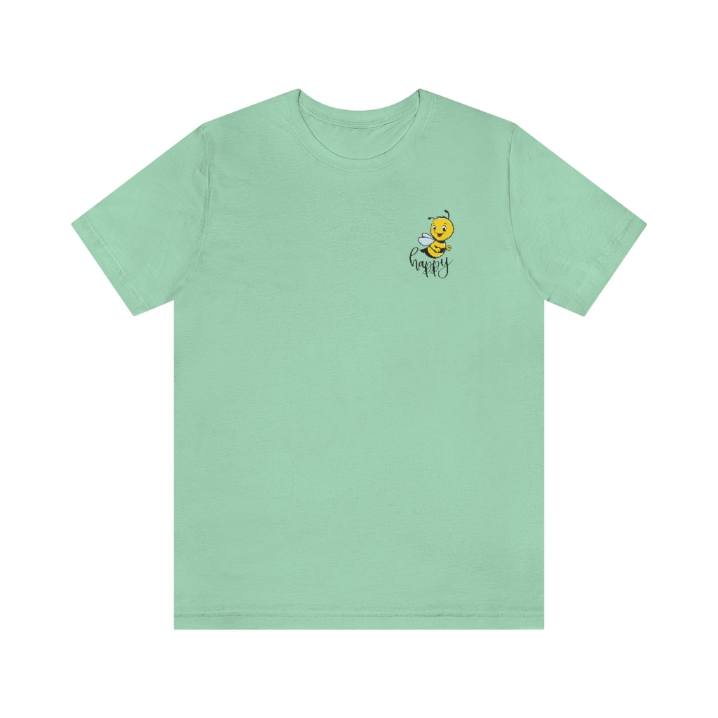 Bee Happy Tee (pocket)