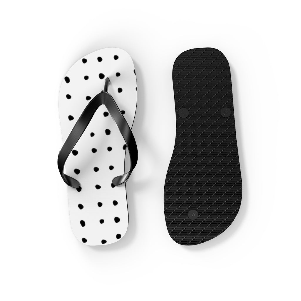 Dotted Flip Flops